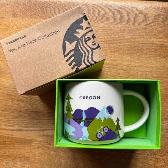 Starbucks Other - Starbucks You Are Here Collection Oregon Mug NIB